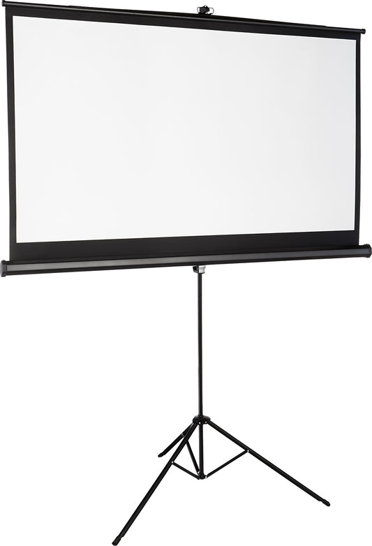 Insignia NSSCR115 75" Tripod Projector Screen - Black/White