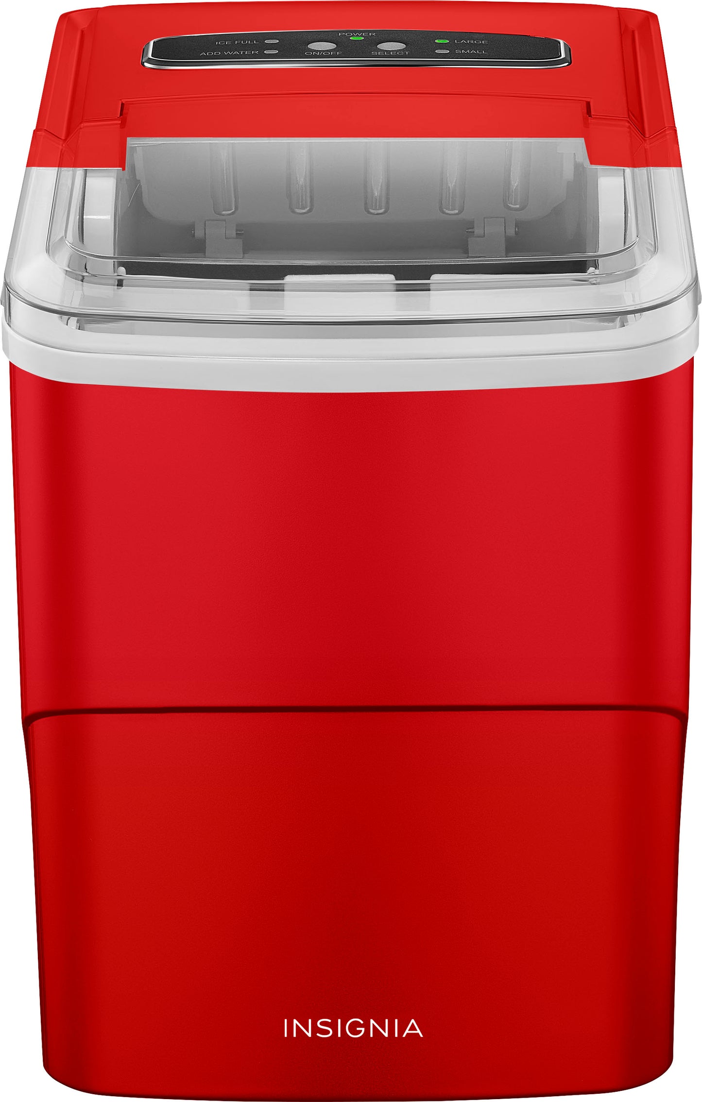 Insignia NSIMP26RD2 Portable Ice Maker with Auto Shut-Off - Red