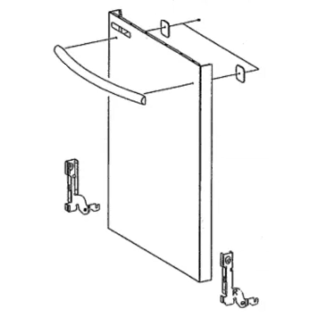 Samsung Assembly-Door Outer - DD82-01412B