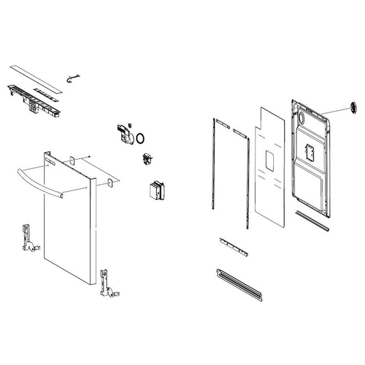 Samsung Assembly-Door - DD82-01374B