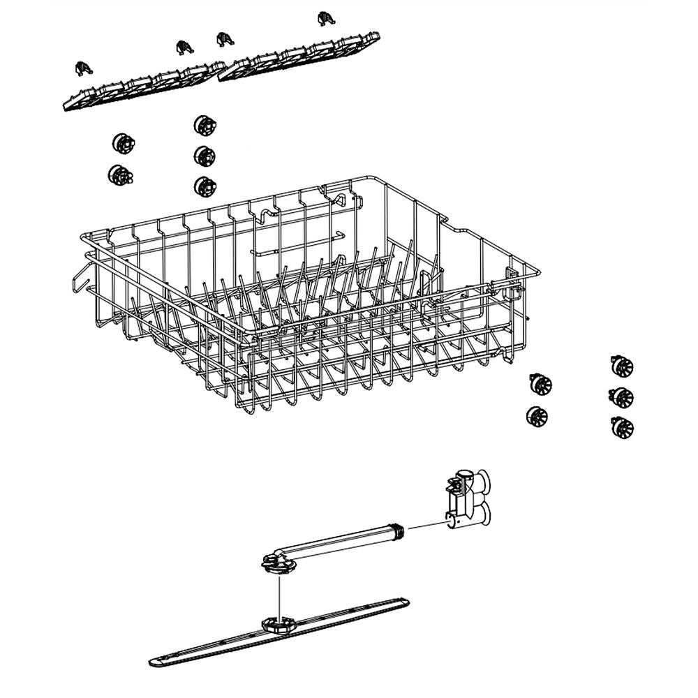 Samsung Basket Middle Mid Drawer - DD82-01385B