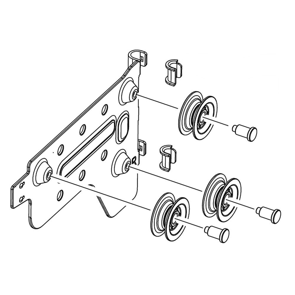 Samsung Assembly Bracket Adjuster (Rig - DD97-00356B