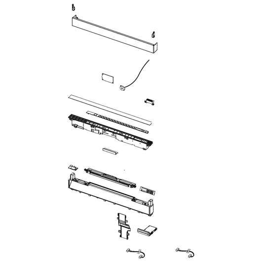 Samsung Assembly Panel Box;Dw9900R,Tim - DD97-00590G