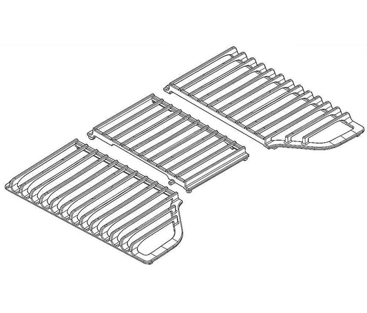 Whirlpool Cooktop Burner Grate Set (Black) - W10597193