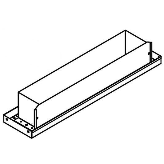 Whirlpool Cooktop Downdraft Vent Blower Plenum - W10872755