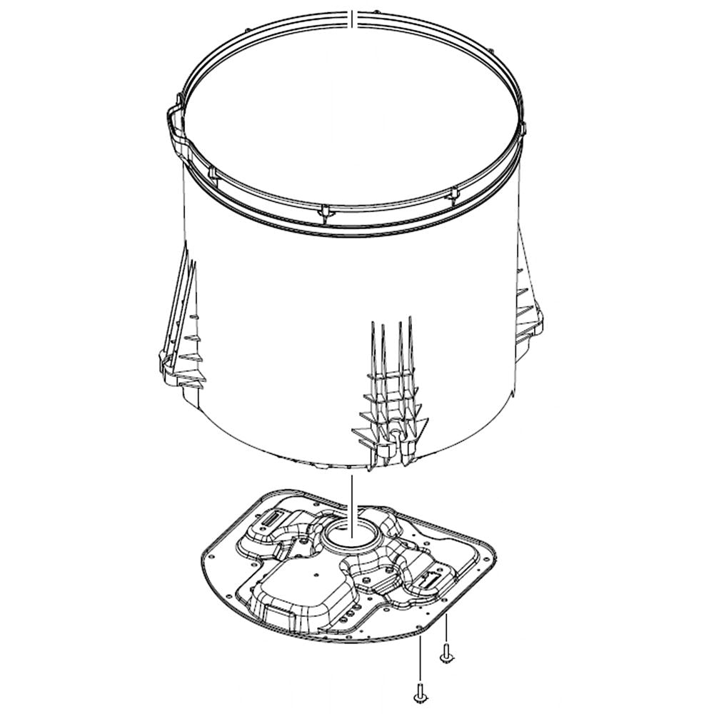 Samsung Assembly Tub Sub - DC97-19562M