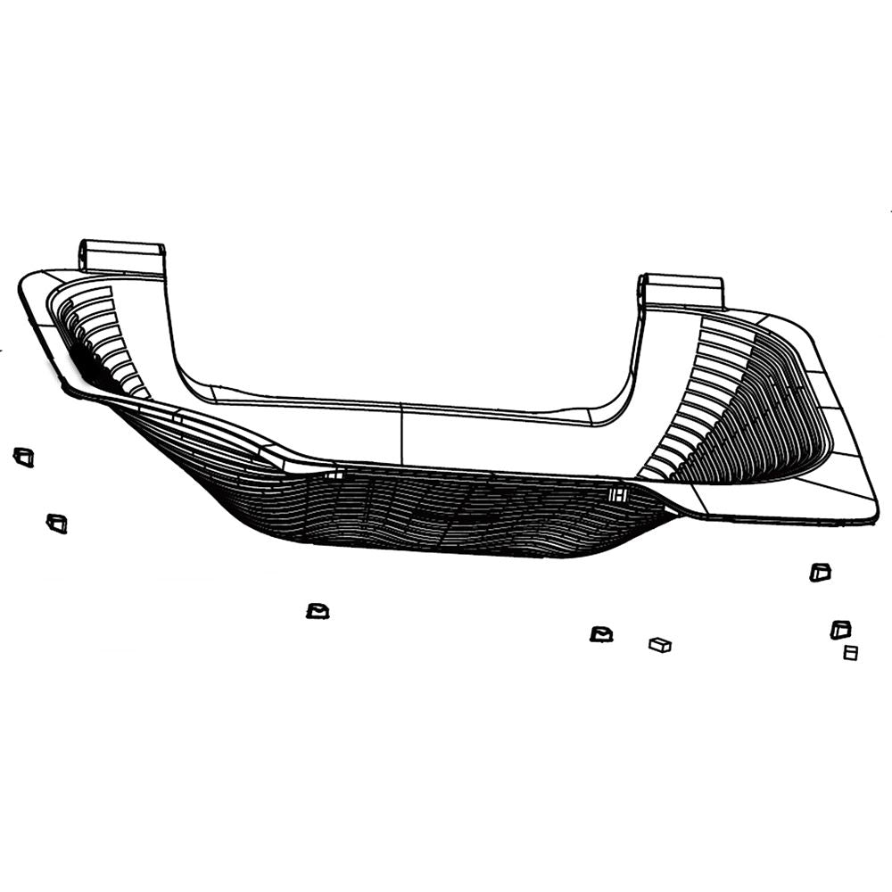 Samsung Assembly Lid Washing - DC97-19564A