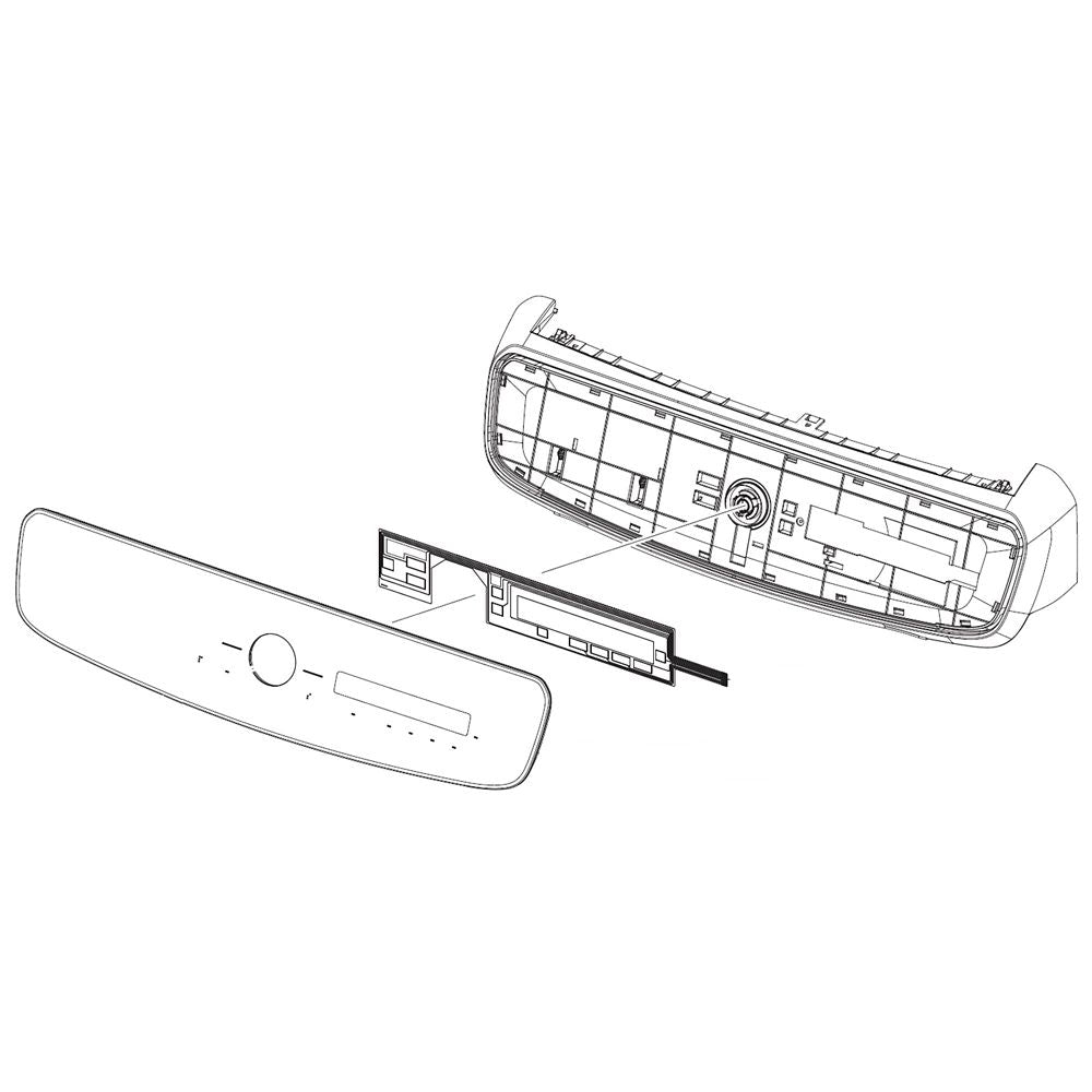 Samsung Assembly S.Panel Control - DC97-21909B