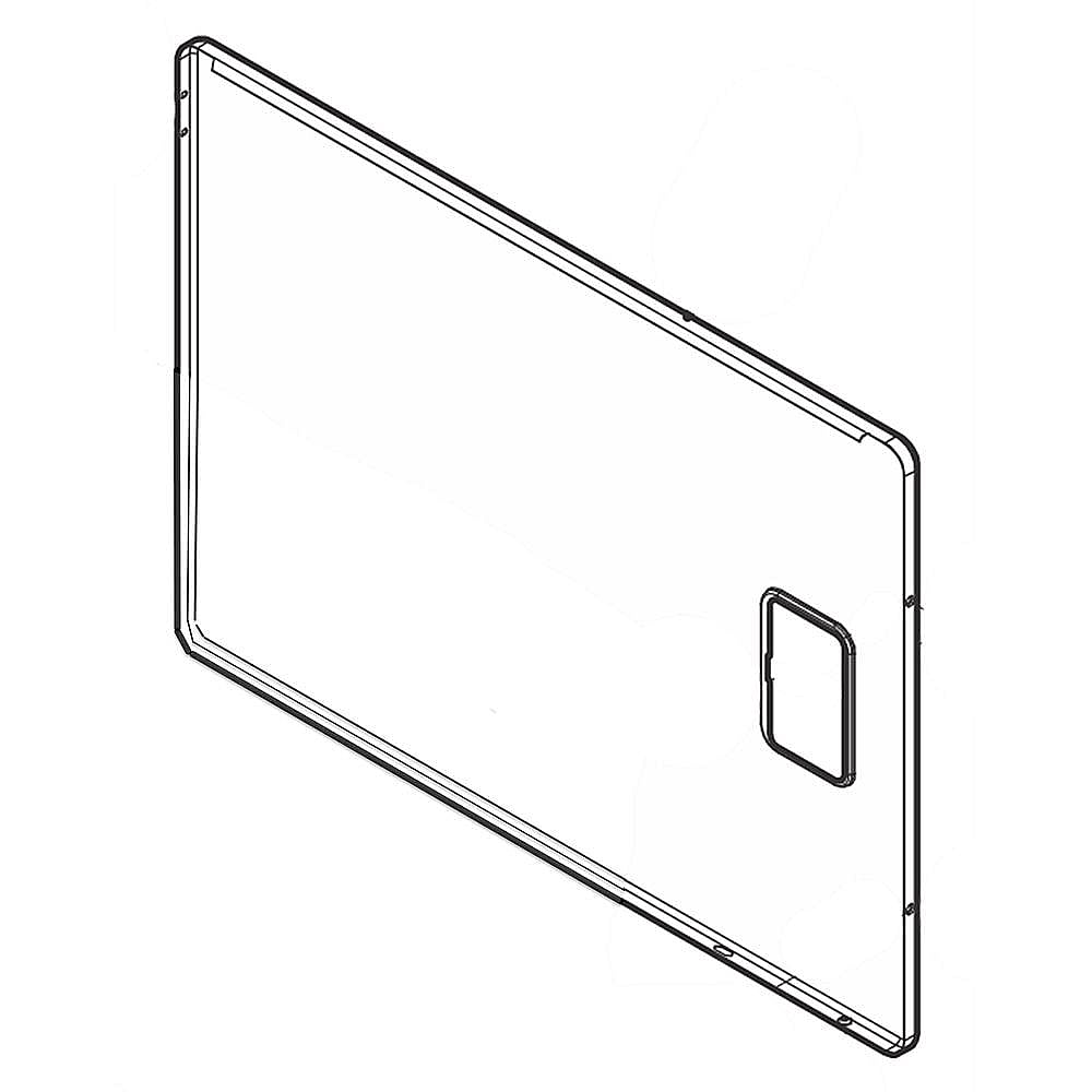 Electrolux Laundry Center Dryer Door Outer Panel - 137408403