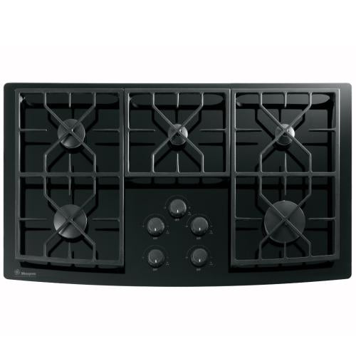 GE ZGU36KSK1SS Ge Monogram 36" Gas On Glass Cooktop