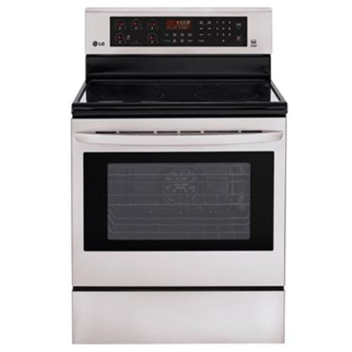 LG LRE3083ST/01 6.3 cu. ft. Electric Single Oven Range with True Convection and EasyClean