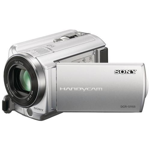 Sony DCRSR68E Hard Disk Drive Handycam Pal Camcorder, Silver