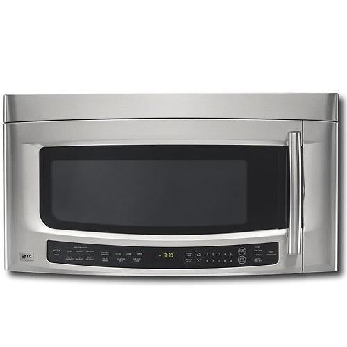 LG LMVM2075ST 2.0 cu. ft. Over-the-Range Microwave Oven with 1,000 Cooking Watts, Sensor Cook Technology and 300 CFM Vent Air Flow: Stainless Steel