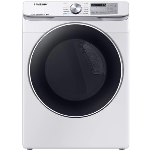 Samsung DVG45R6300W/A3 7.5 Cu. Ft. Smart Gas Dryer With Steam Sanitize+