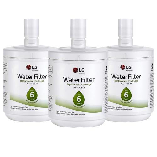 LG Lt500P3 Water Filter (3 Pack) - ADQ72910912