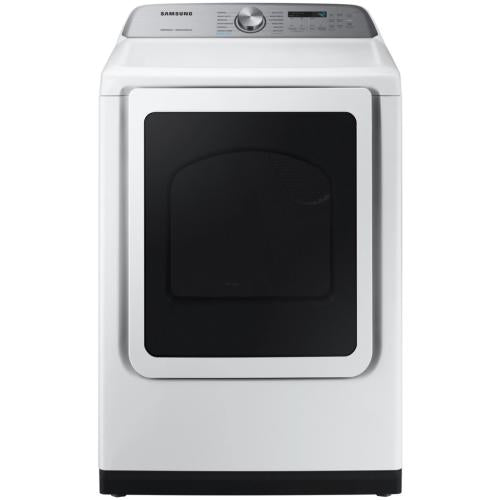 Samsung DVE50R5400W/A3 7.4 Cu. Ft. Electric Dryer With Steam Sanitize+ In White