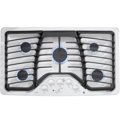 GE PGP976DET2BB Gas Cooktop