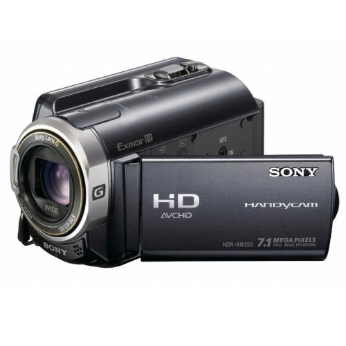 Sony HDRXR350V High Definition Hard Disk Drive Handycam® Camcorder; Black