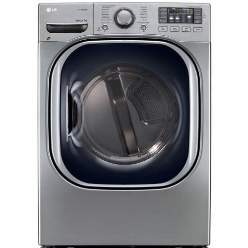 LG DLGX4271V 27 Inch 7.4 cu. ft. Gas Dryer with Steam Technology, Wrinkle Care, Anti-Bacterial Program, Speed Dry, 7.4 cu. ft. Capacity