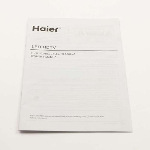 Haier Manual - Use & Care - TV-9999-117