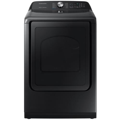 Samsung DVG50R5400V/A3 7.4 Cu.ft Gas Dryer With Steam Sanitize+ In Black Stainless Steel