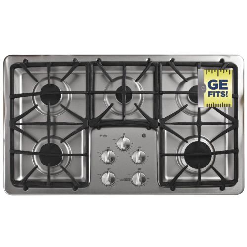 GE PGP966DET2BB Gas Cooktop