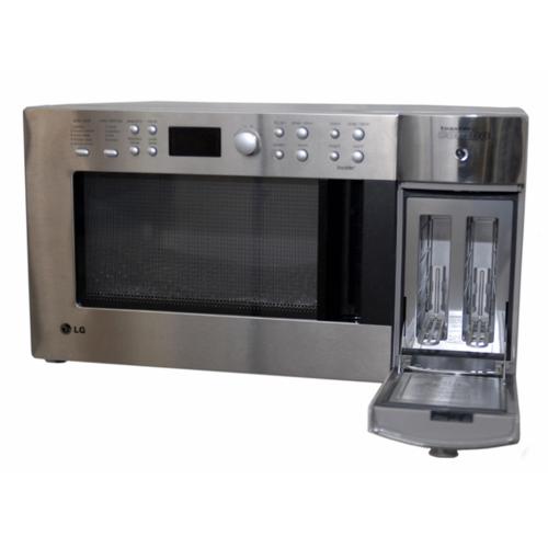 LG LTM9000ST 0.9 cu. ft. Combination Microwave Oven and Toaster with 900 Microwave Watts, 6 Auto Cook Options and 9 Toaster Browning Levels