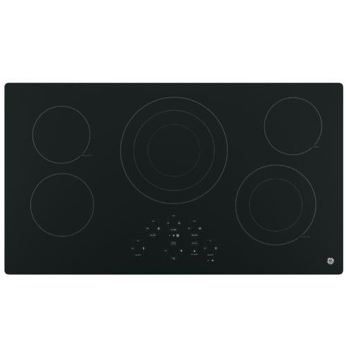 GE JP5036DJ1BB Ge 36" Built-In Touch Control Electric Cooktop