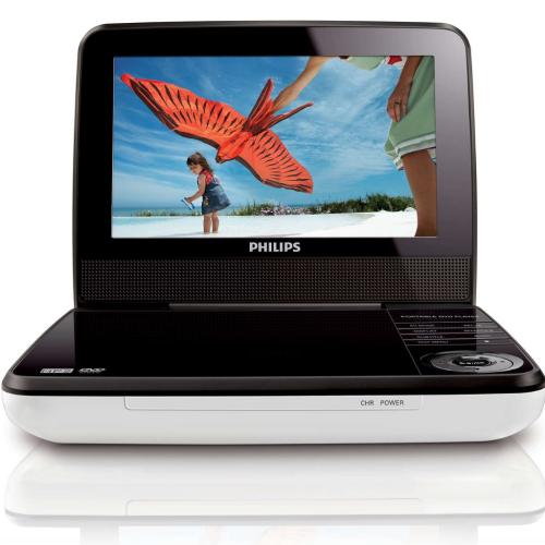 Philips PET741W/37 Portable Dvd Player 7-Inch Lcd