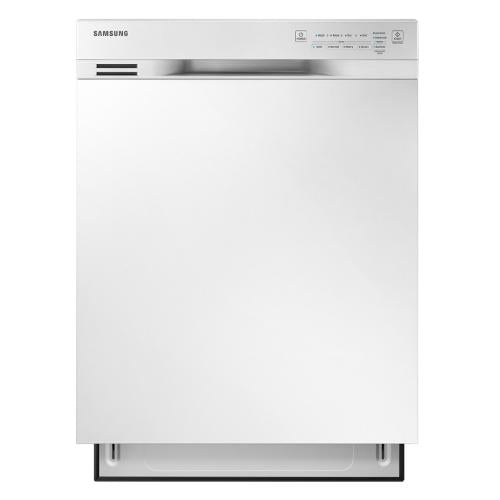 Samsung DW80J3020UW/AC 24-Inch Front Control Built-in Dishwasher With Stainless Steel Tub - White