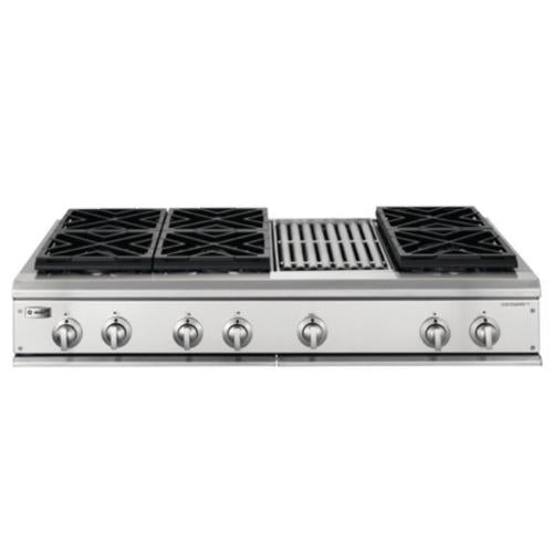 GE ZGU48N6RH3SS Gas Cooktop