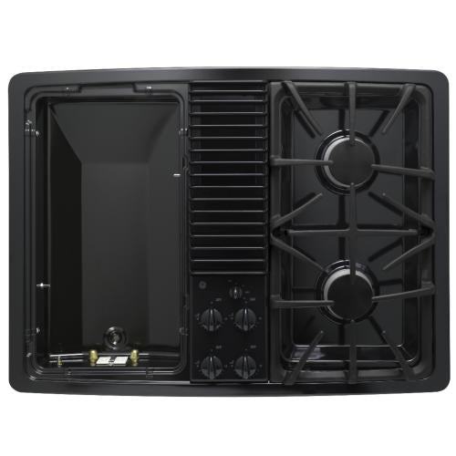 GE PGP990DEF1BB Ge Profile Series Built-In Downdraft Gas Modular Cooktop