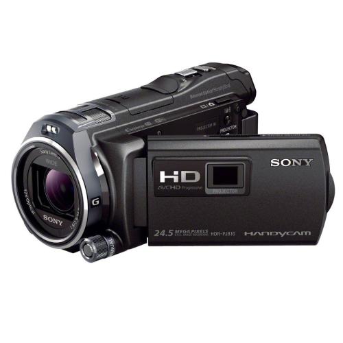 Sony HDRPJ810/B Full Hd 60P/24P Camcorder W/ Advanced Manual Controls