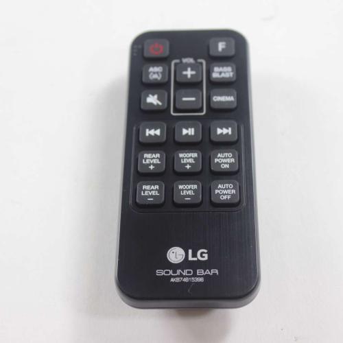 LG Soundbar Remote Control - AKB74815396