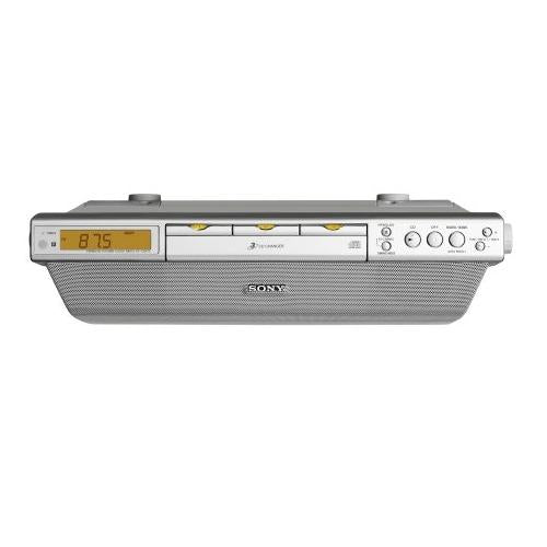 Sony ICFCDK70 Fm/Am 3 Cd Kitchen Clock Radio