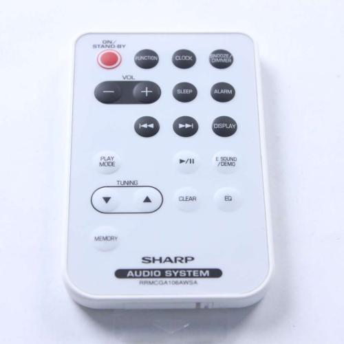 Sharp Remote Control - RRMCGA106AWSA