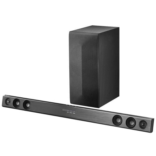 LG LAS454B 2.1Ch 300W Sound Bar With Wireless Subwoofer And Bluetooth C