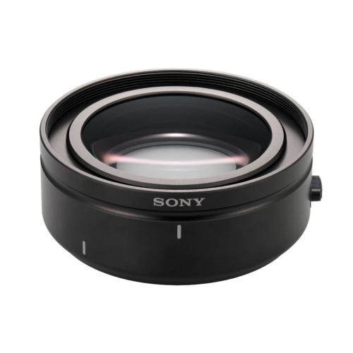 Sony VCLHG0862 High-Grade wide Conversion lens for 62mm camcorder; up to 0.8x magnification.