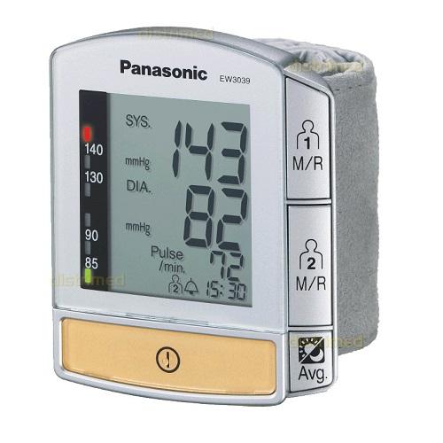 Panasonic EW3039 Wrist Bp Monitor-Low