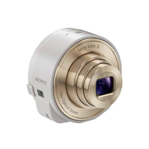 Sony DSCQX10/W Smartphone Attachable Lens-Style Camera