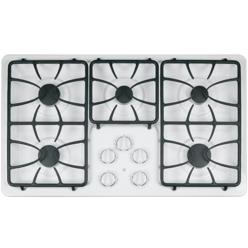 GE JGP633DET2WW Gas Cooktop