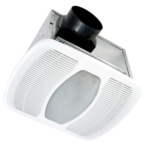 Air King LEDAK80 Ceiling Mounted Exhaust Fan With Led Light