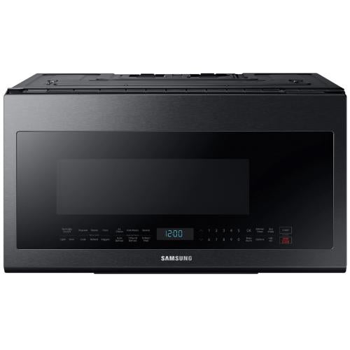 Samsung ME21M706BAG/AA 2.1 Cu. Ft. Over-the-Range Microwave In Black Stainless Steel