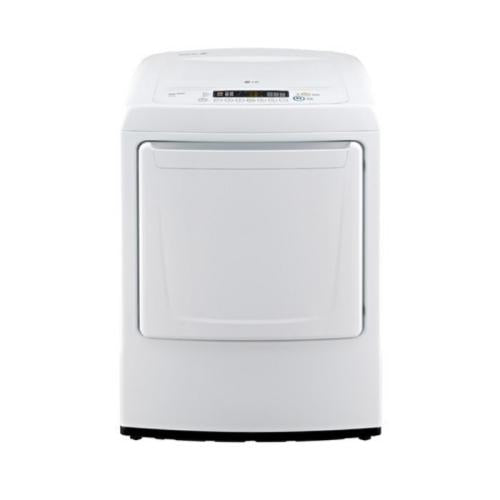 LG DLG1002W 27 Inch Front-Load Gas Dryer with 7.3 cu. ft. Capacity, 9 Dry Cycles, 7 Options, Wrinkle Care Option, Sensor Dry System and Aluminized Alloy Steel Drum