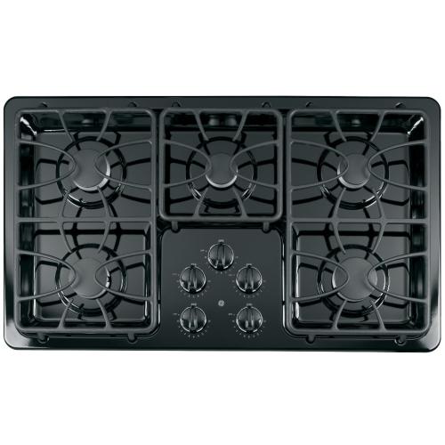 GE JGP633DET2BB Ge 36" Built-In Gas Cooktop