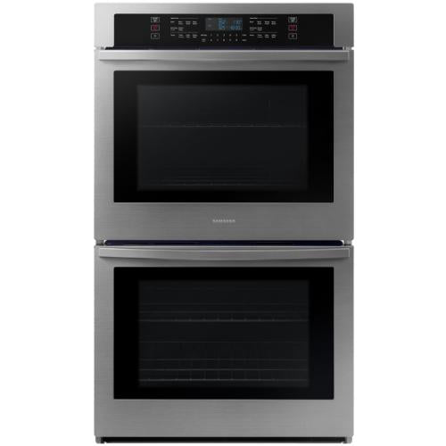 Samsung NV51R5511DS/AA 30 Inch Self-cleaning Double Electric Wall Oven (Stainless Steel)