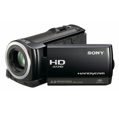 Sony HDRCX100/B Palm-Size Hd Camcorder W/ Smile Shutter Technology