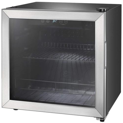 Insignia NSBC48SS7 48-Can Beverage Cooler - Stainless Steel/Silver