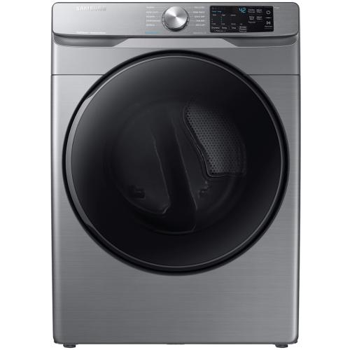 Samsung DVE45R6100P/A3 7.5 Cu. Ft. Electric Dryer With Steam Sanitize+ In Platinum