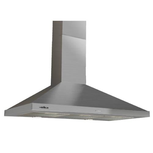 Elica EVL436S1 comfort volterra 36 Inch Wall Mount Chimney Hood with 400 CFM Internal Blower, 3 Blower Speeds